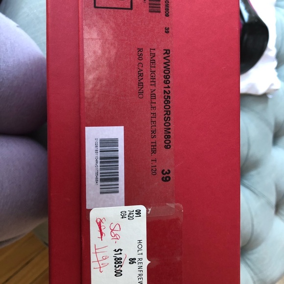 Roger Vivier Limelight Mille Fleurs Shoes - Picture 5 of 5